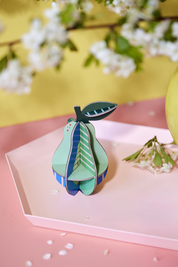 Studio Roof 3D Pop Out Card Pear