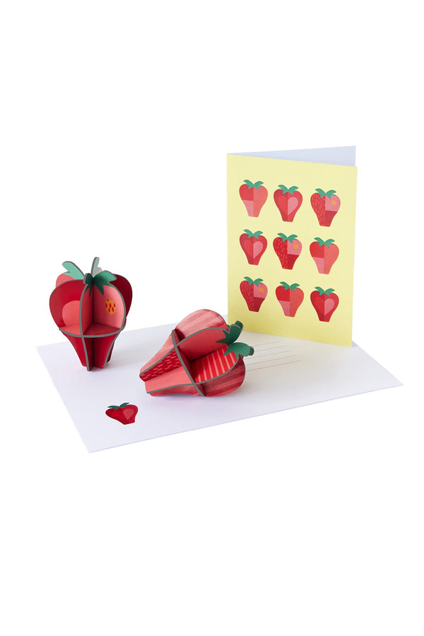 Studio Roof 3D Pop Out Card Strawberries