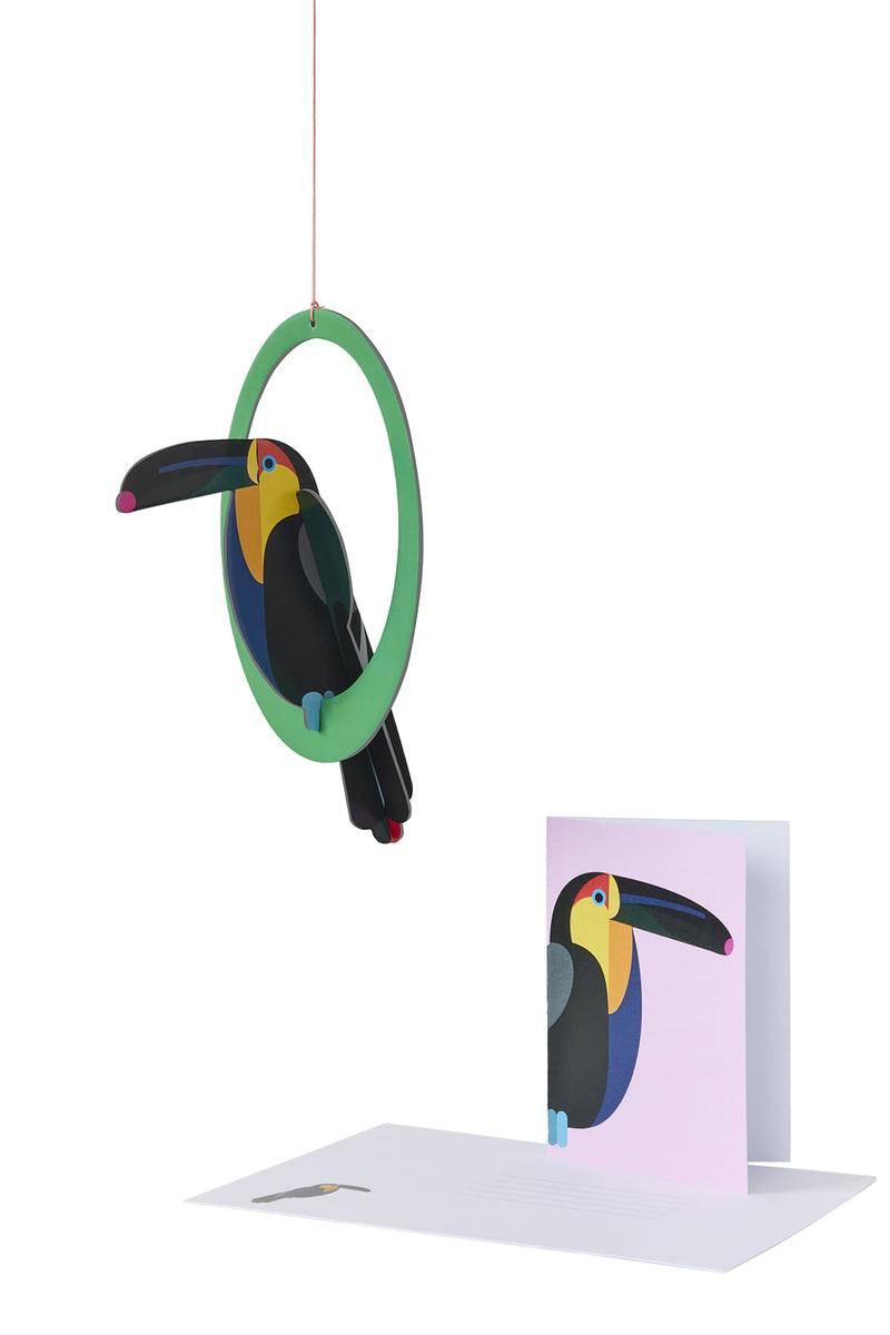 Studio Roof 3D Pop Out Card Toucan