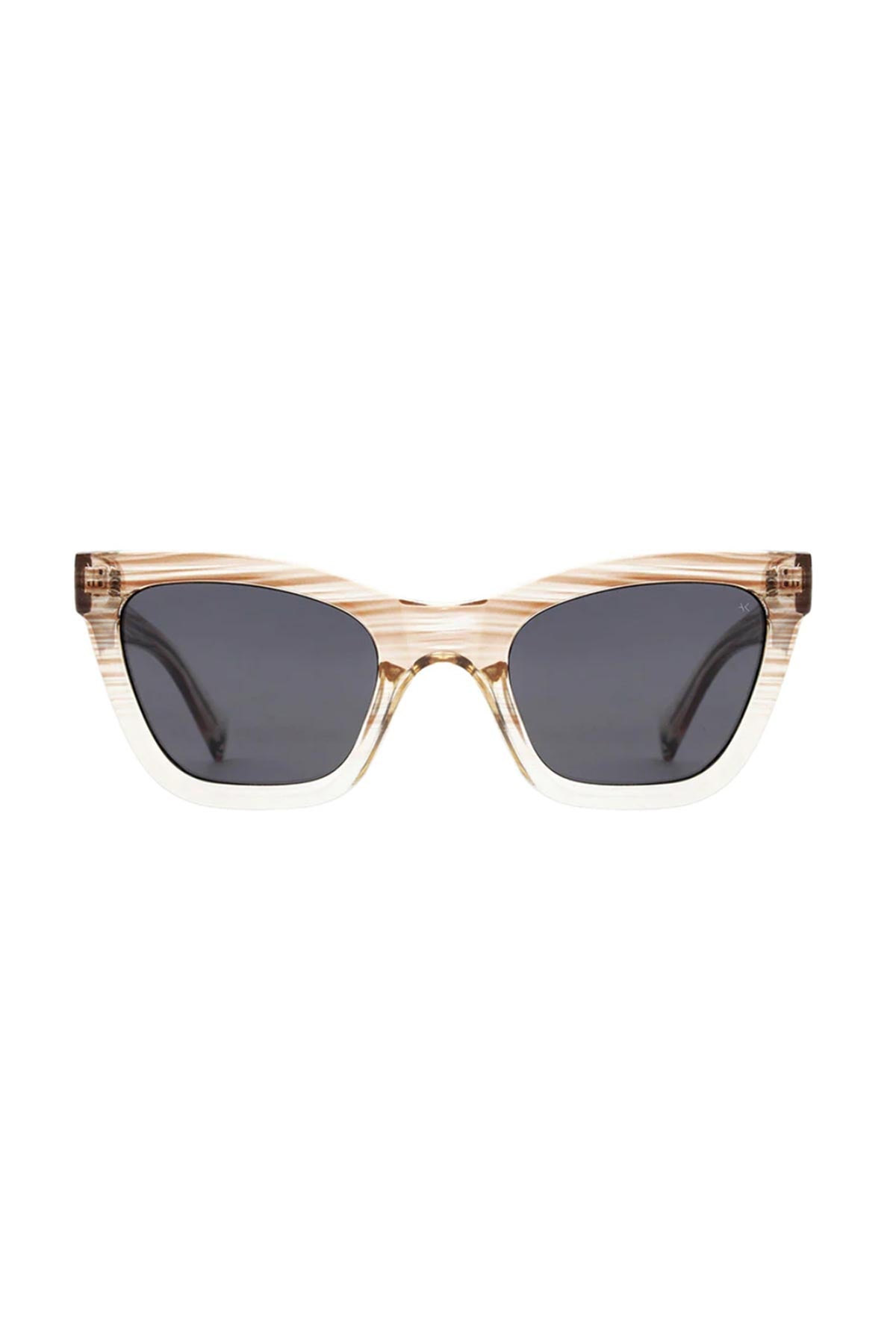 A Kjaerbede Big Kanye Sunglasses In Demi Grey Crystal Transparent
