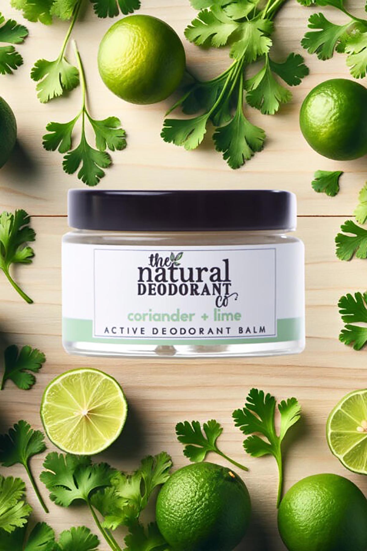 The Natural Deodorant Co. Active Deodorant Balm Coriander & Lime