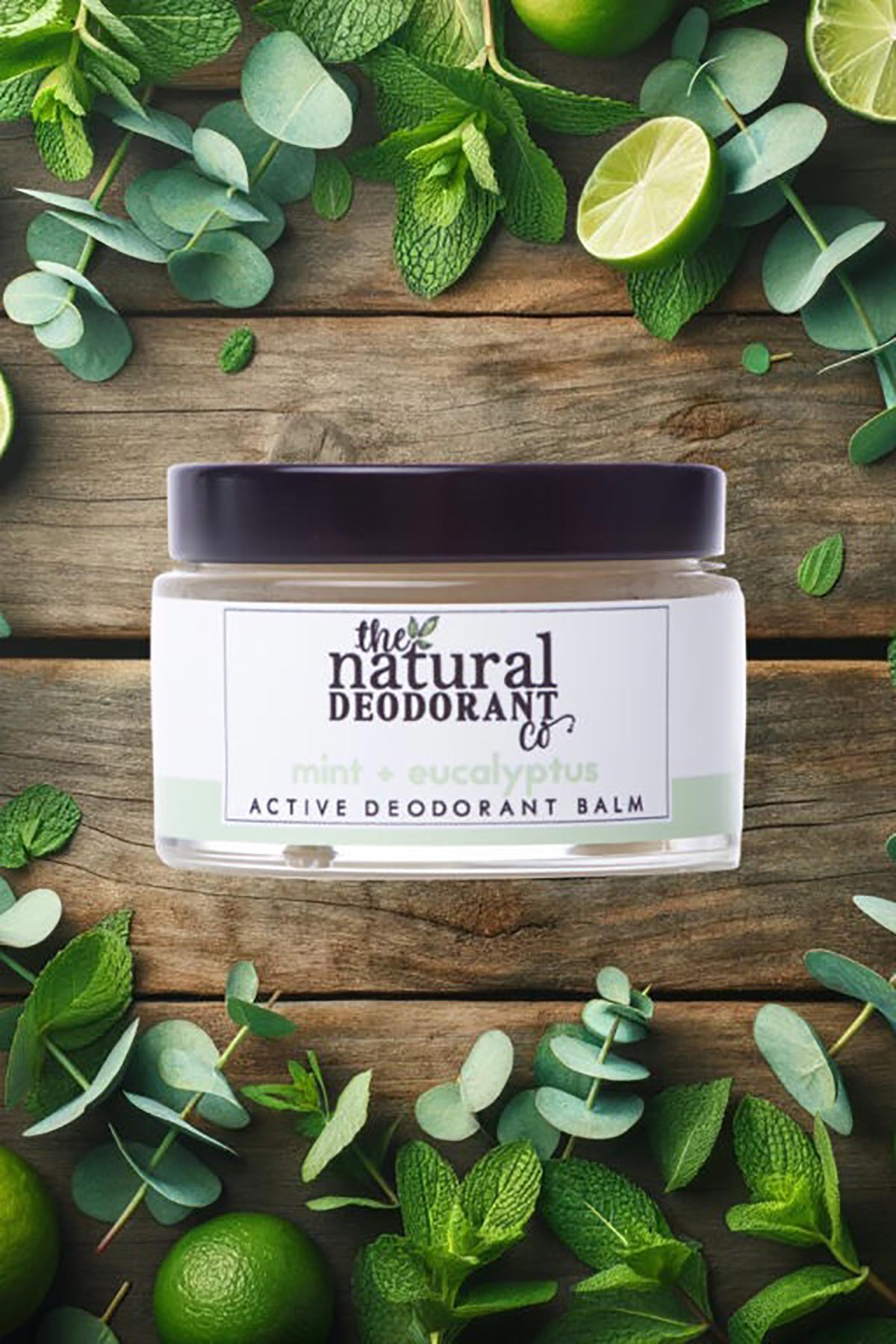 The Natural Deodorant Co. Active Deodorant Balm Mint & Eucalyptus
