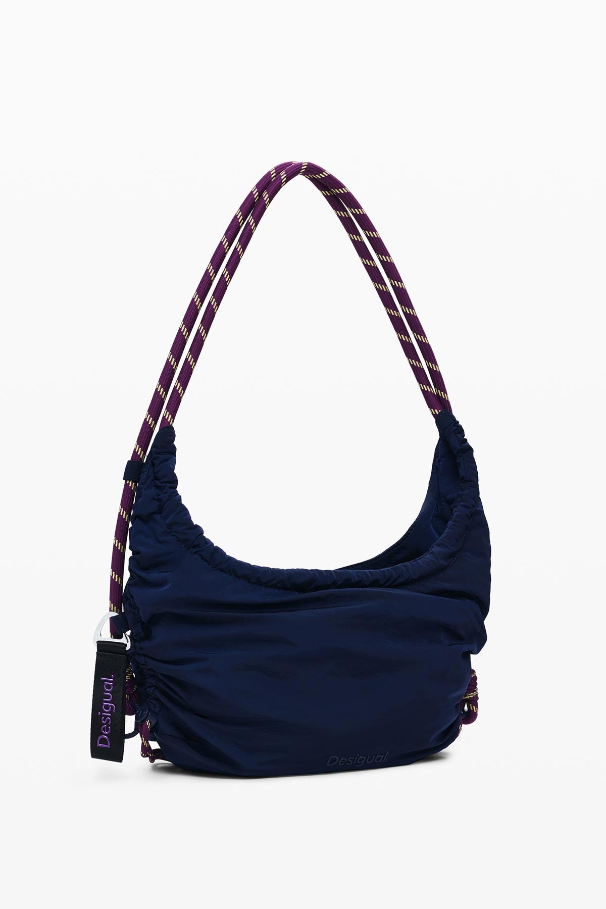 Desigual Adjustable Shopper Bag In Blue