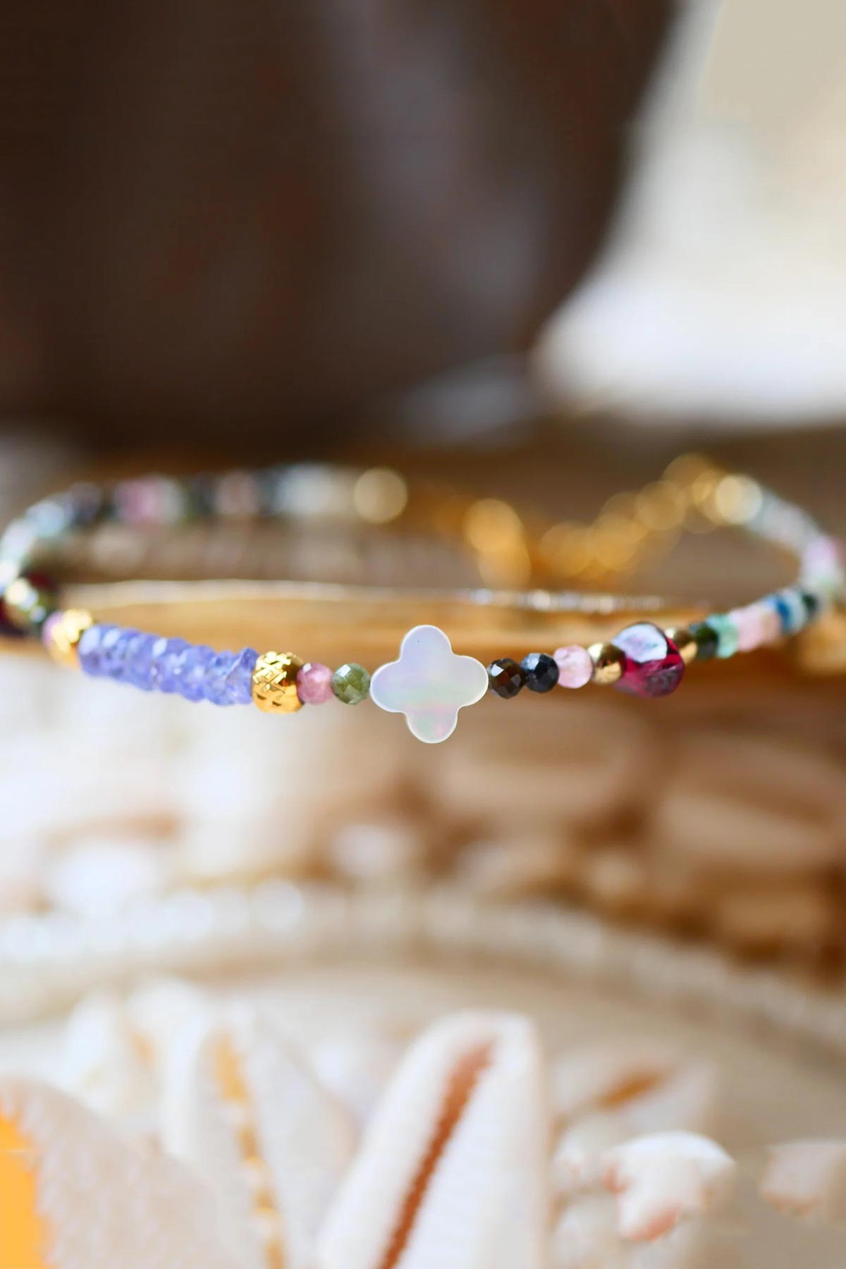 Ginandger Advitiya Bracelet Tourmaline & Garnet