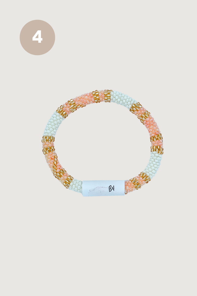 Aid Through Trade Blush Collection - Roll-On® Bracelets