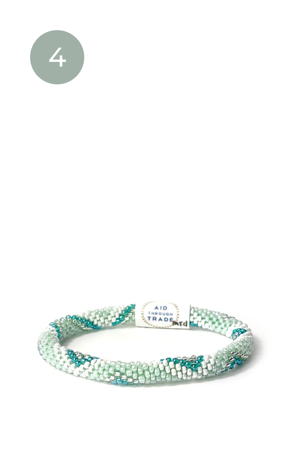 Aid Through Trade Mint Chip Collection - Roll-On® Bracelets