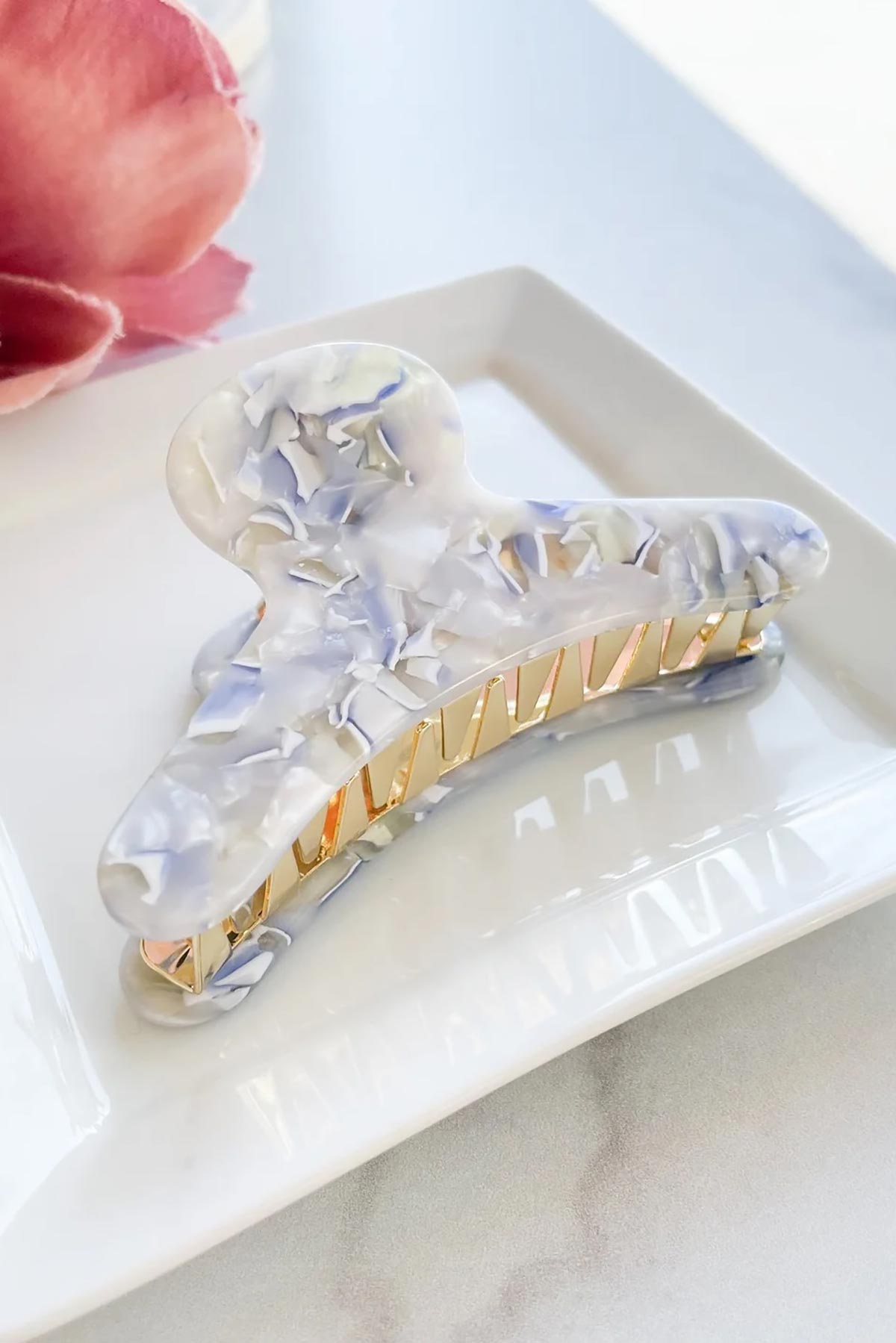 Fenna And Fei Ajisai Large French Claw Clip