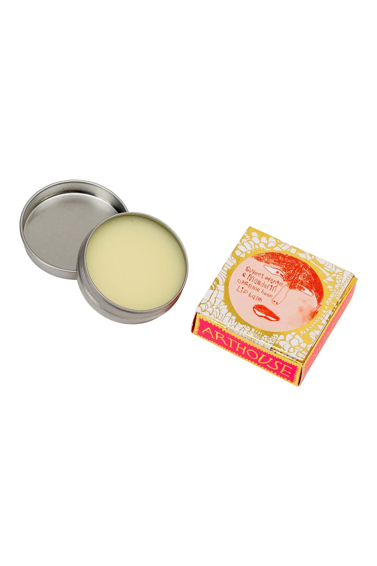 Arthouse Unlimited Lady Muck Design Lip Balm | Sweet Orange + Mandarin