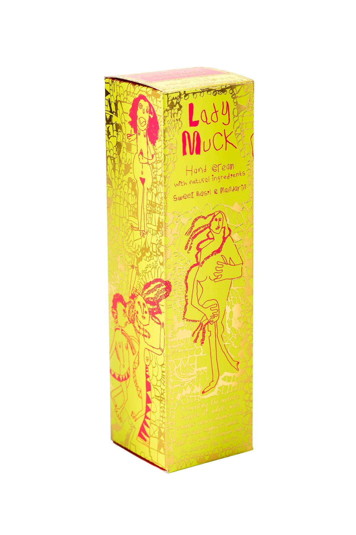 Arthouse Unlimited Lady Muck Design Hand Cream With Sweet Basil And Mandarin