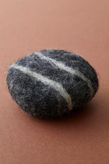 Bhitra Eco Natural Wool Felted Soap Marble Pebble