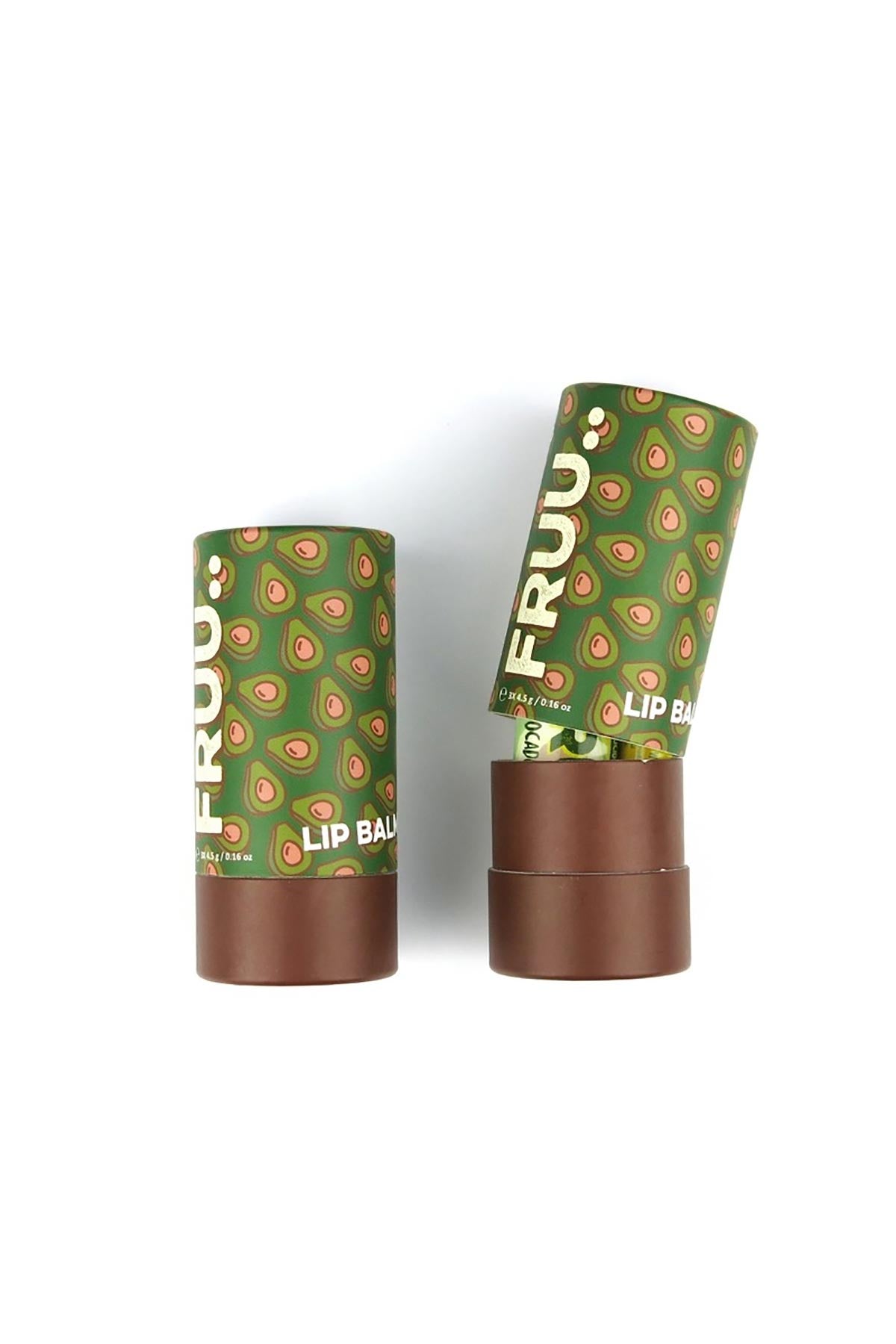 Fruu Cosmetics Avocado Coconut & Mango Lip Balm Trio Set
