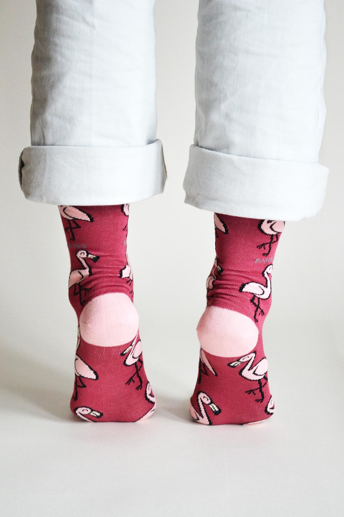 Bare Kind Save The Flamingos Bamboo Socks