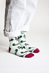 Bare Kind Save The Otters Bamboo Socks