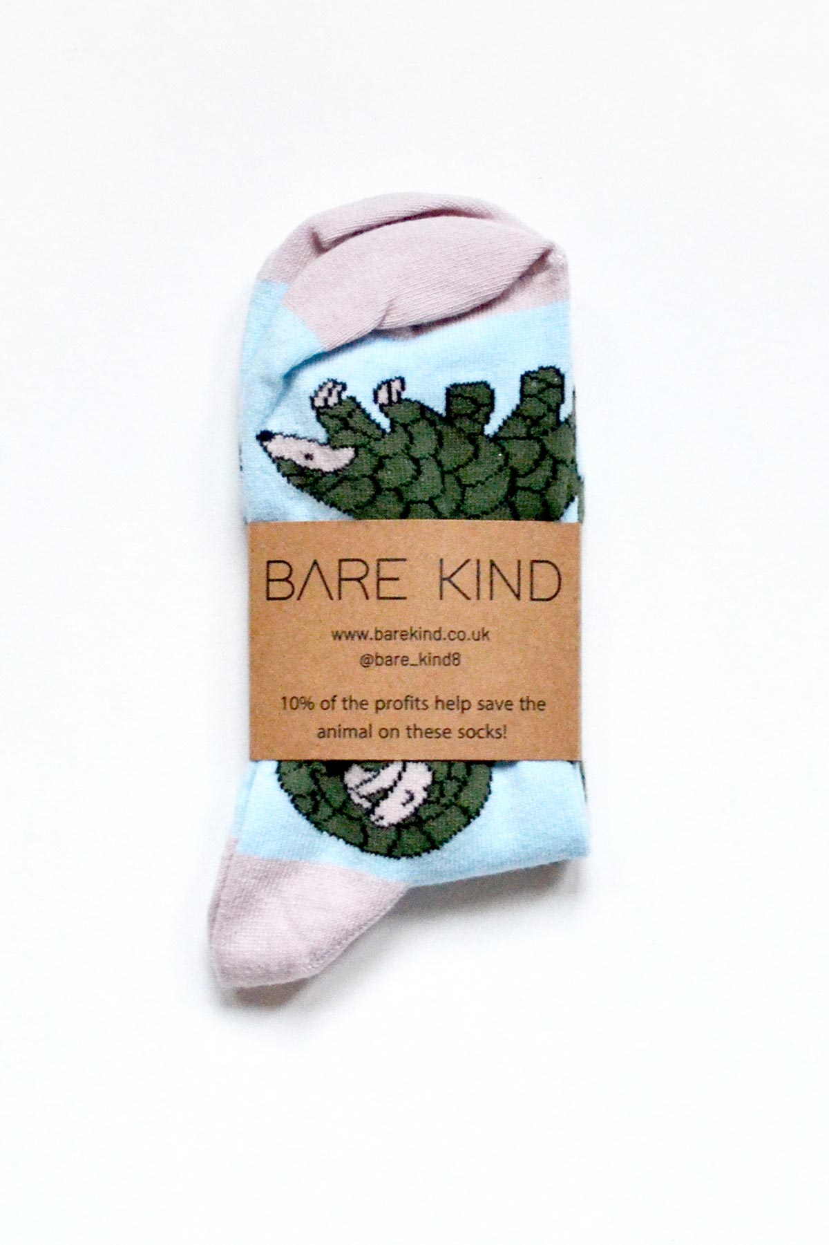 Bare Kind Save The Pangolins Bamboo Socks