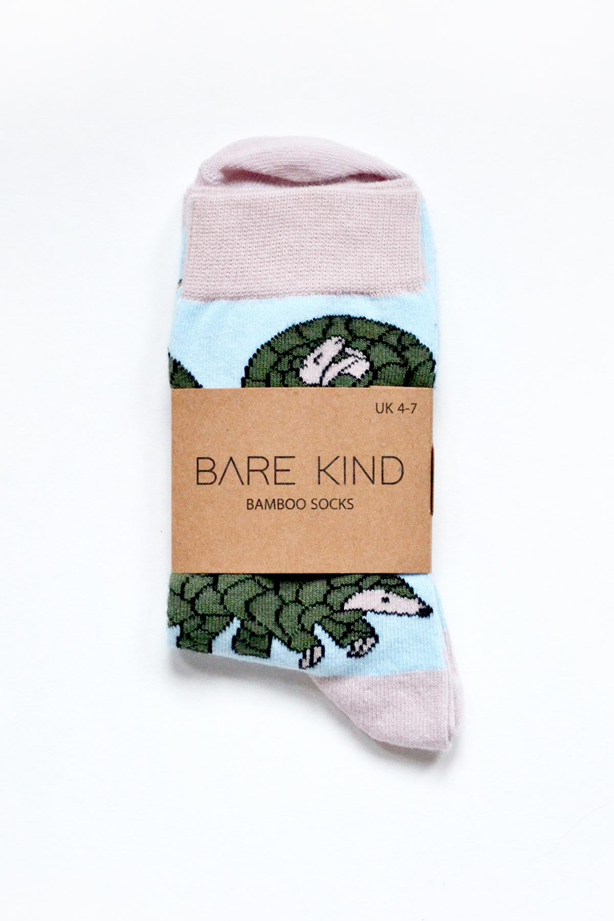 Bare Kind Save The Pangolins Bamboo Socks