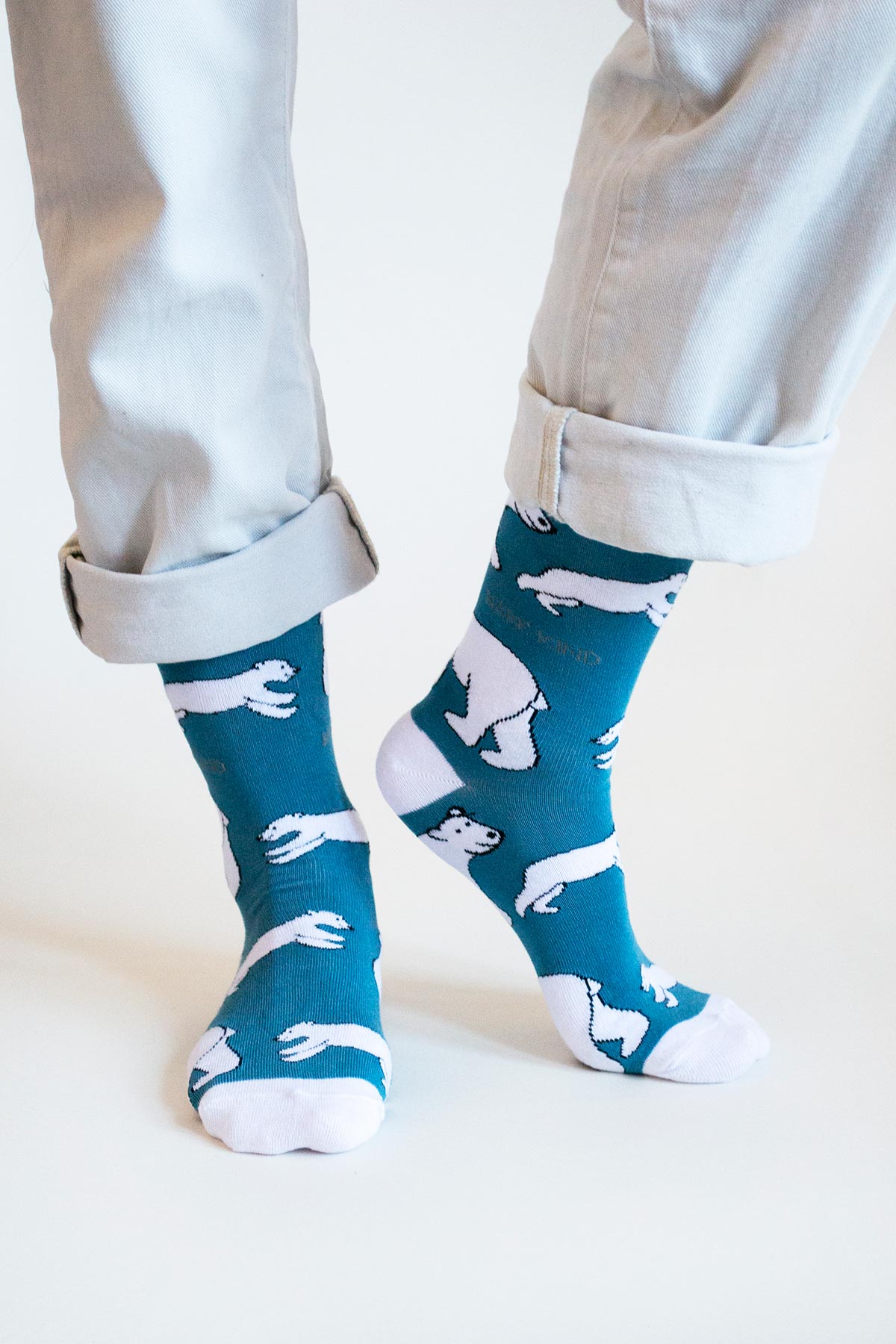 Bare Kind Save The Polar Bears Bamboo Socks