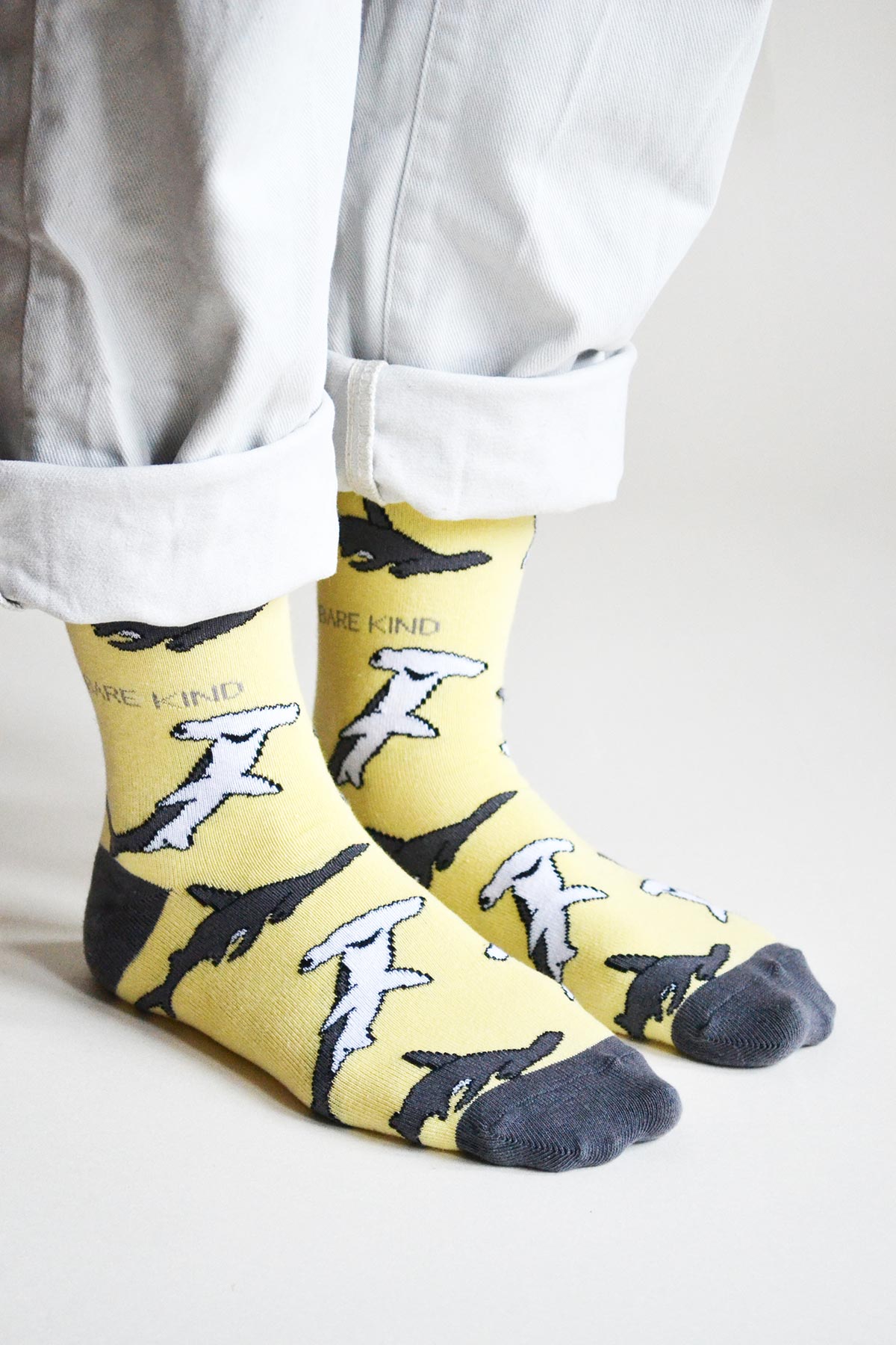 Bare Kind Save The Sharks Bamboo Socks