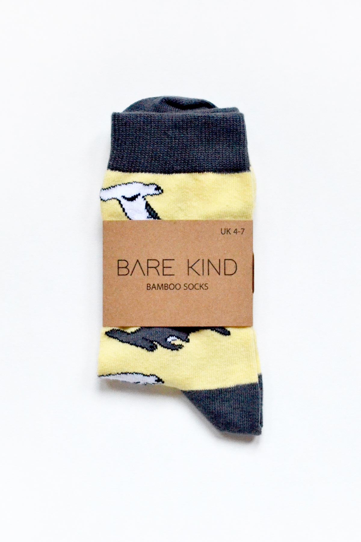 Bare Kind Save The Sharks Bamboo Socks