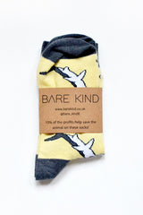 Bare Kind Save The Sharks Bamboo Socks