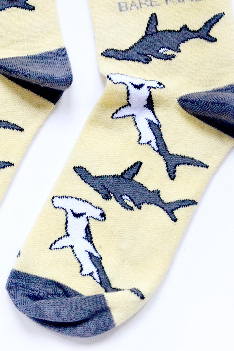 Bare Kind Save The Sharks Bamboo Socks