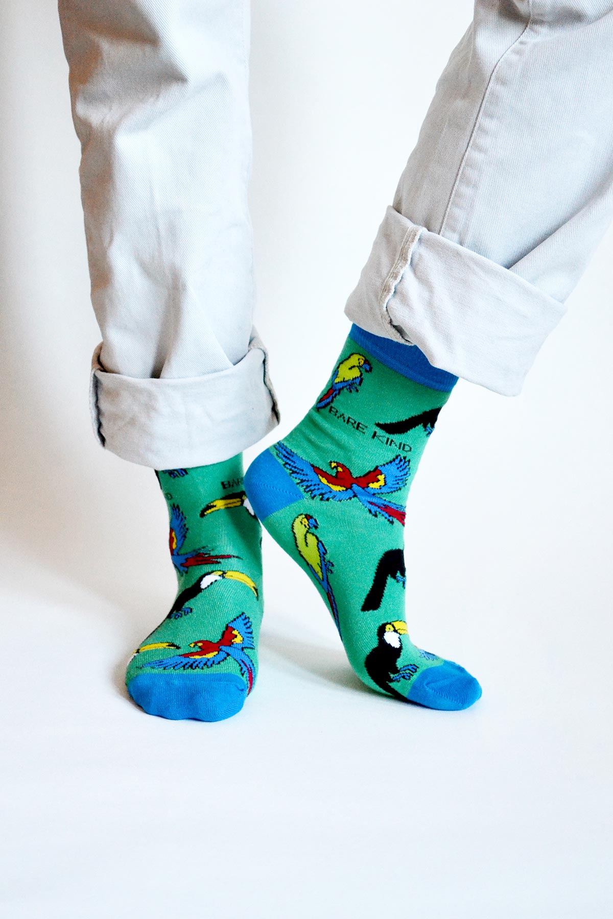 Bare Kind Save The Toucans Bamboo Socks