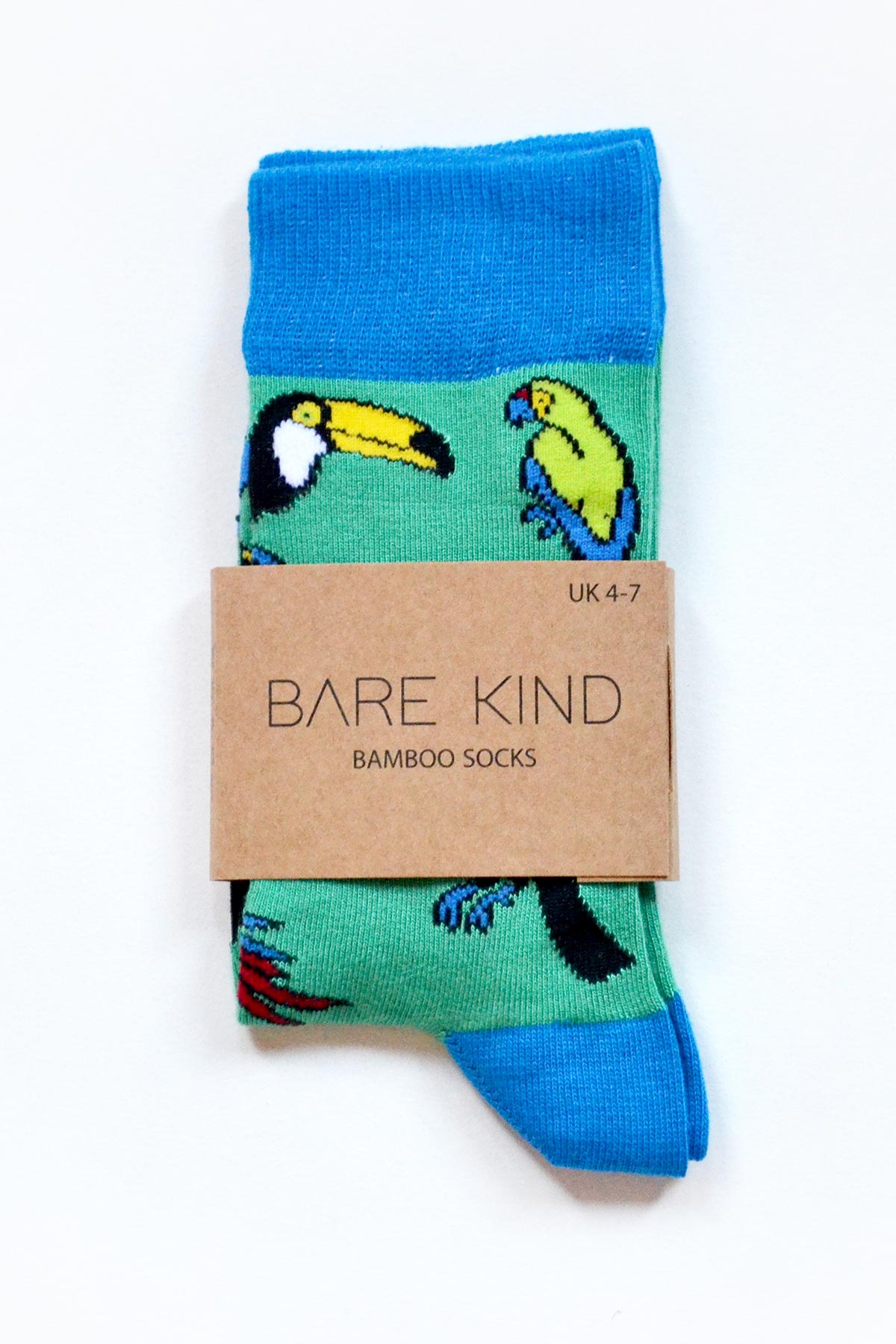 Bare Kind Save The Toucans Bamboo Socks