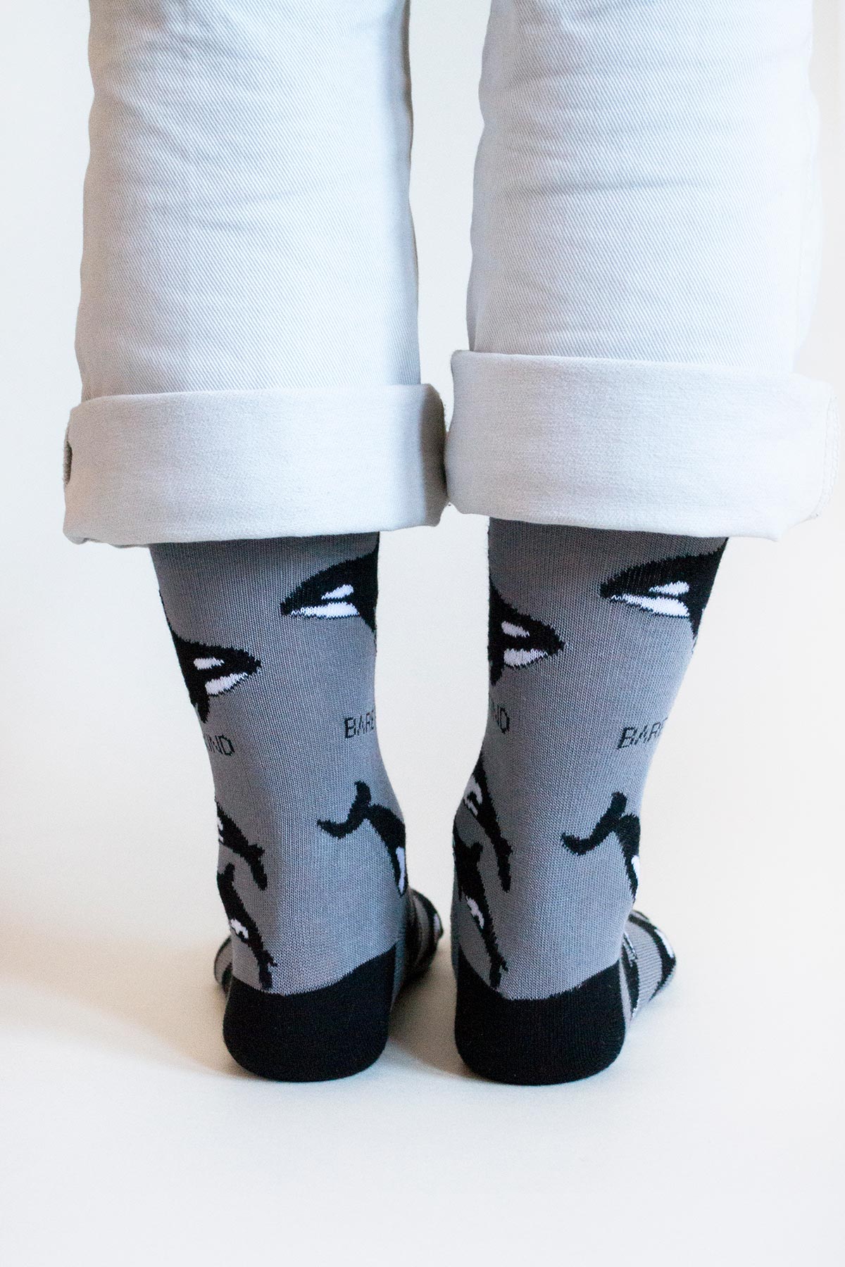 Bare Kind Save the Orcas Bamboo Socks