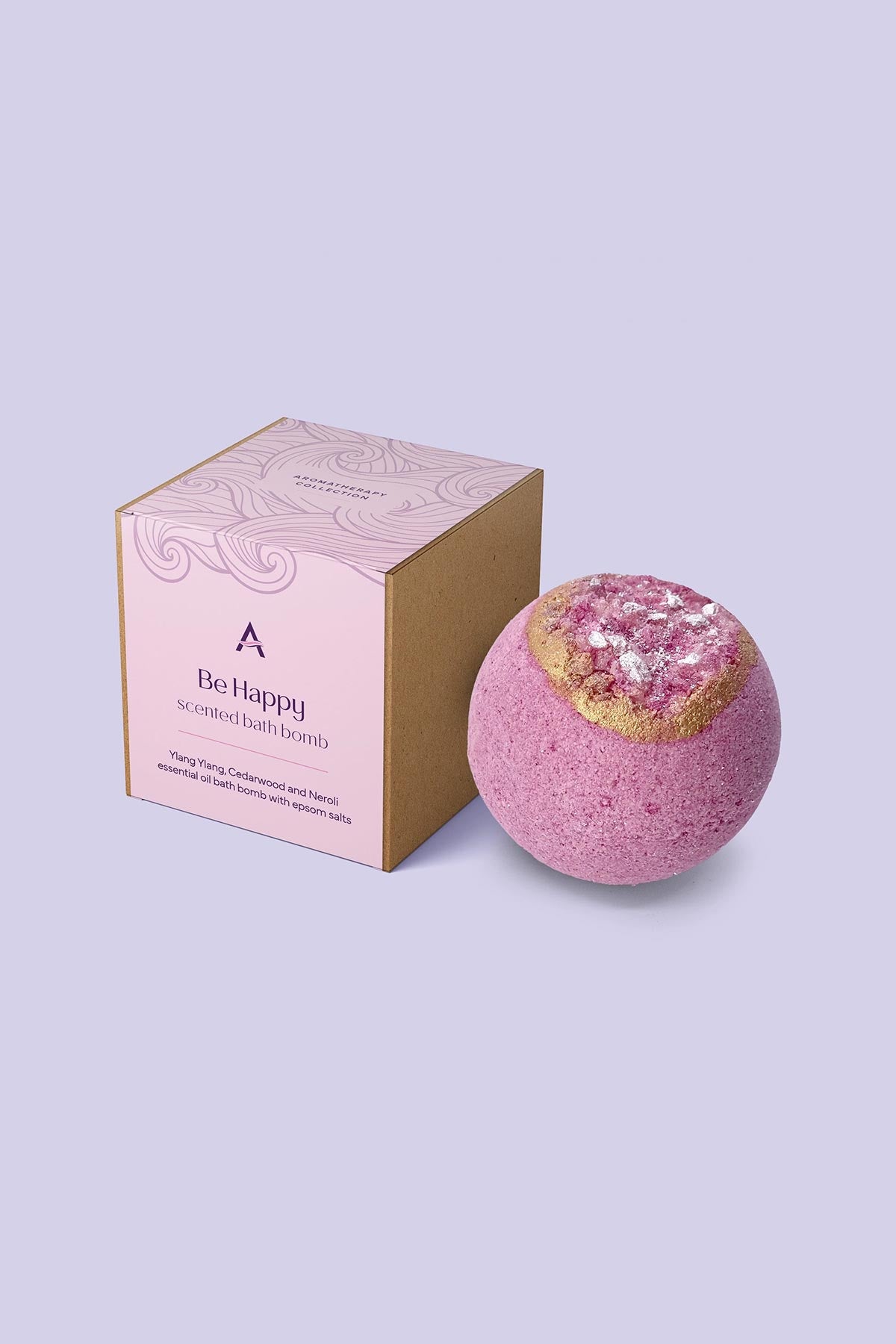 Ascent Be Happy Stress Relief Essential Oil Bath Bomb