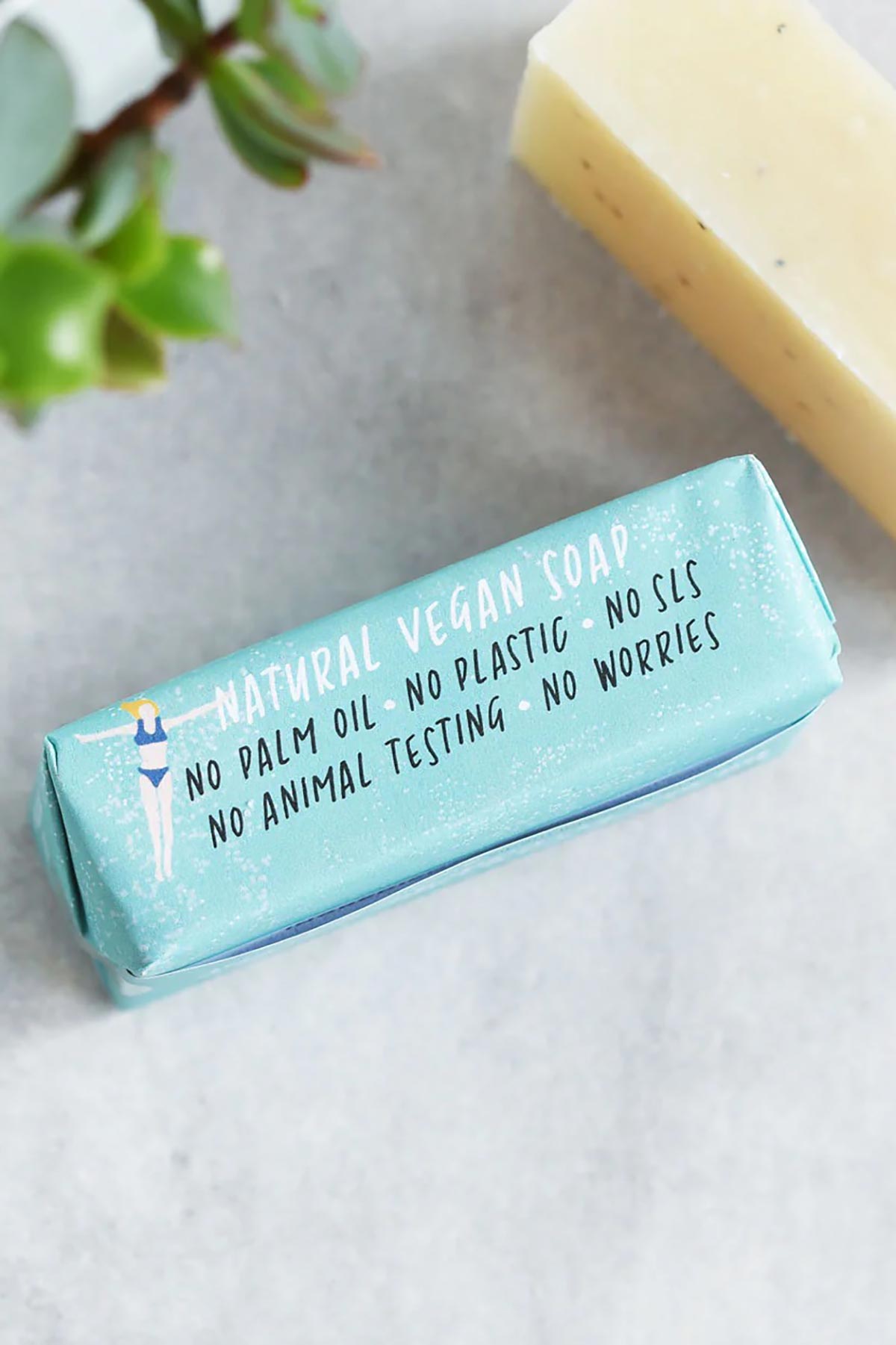 Paper Plane Boost Bar 100% Natural Vegan Soap