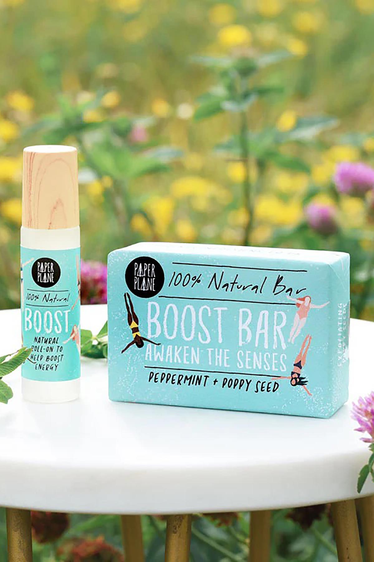 Paper Plane Boost Bar 100% Natural Vegan Soap