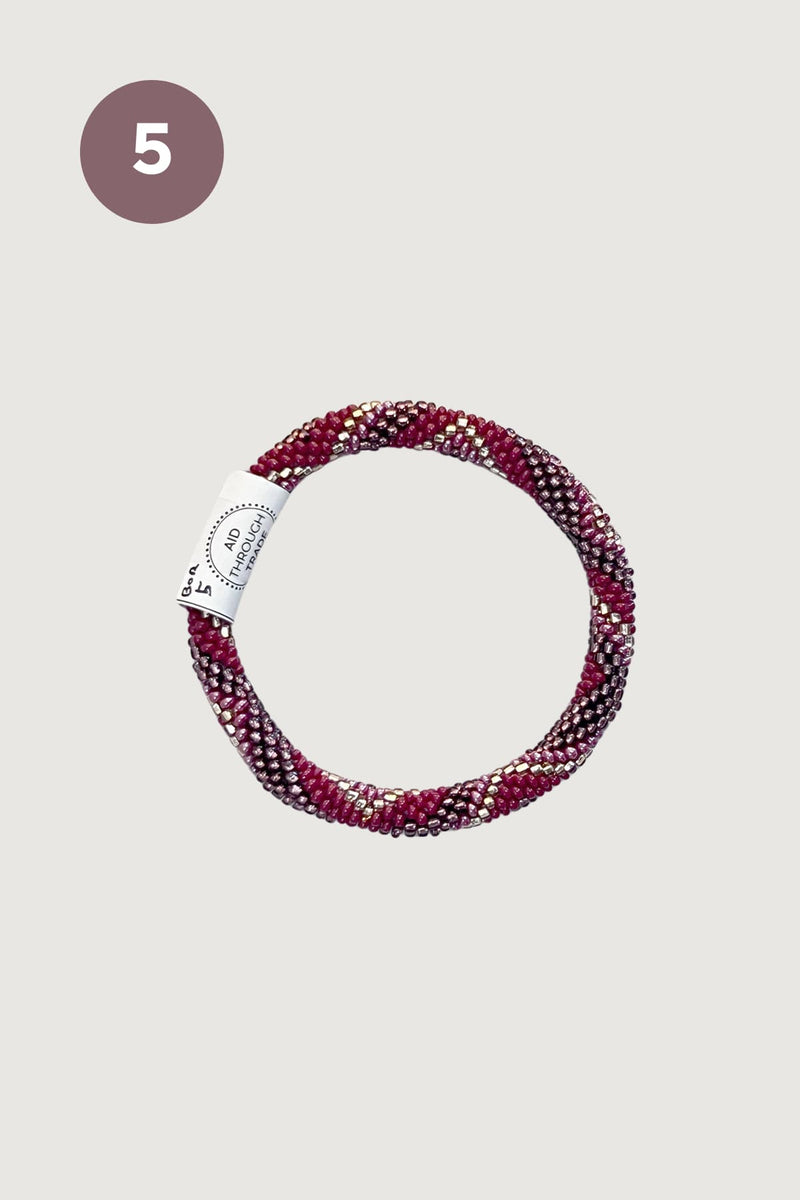 Aid Through Trade Bordeaux Collection Roll-On® Bracelets