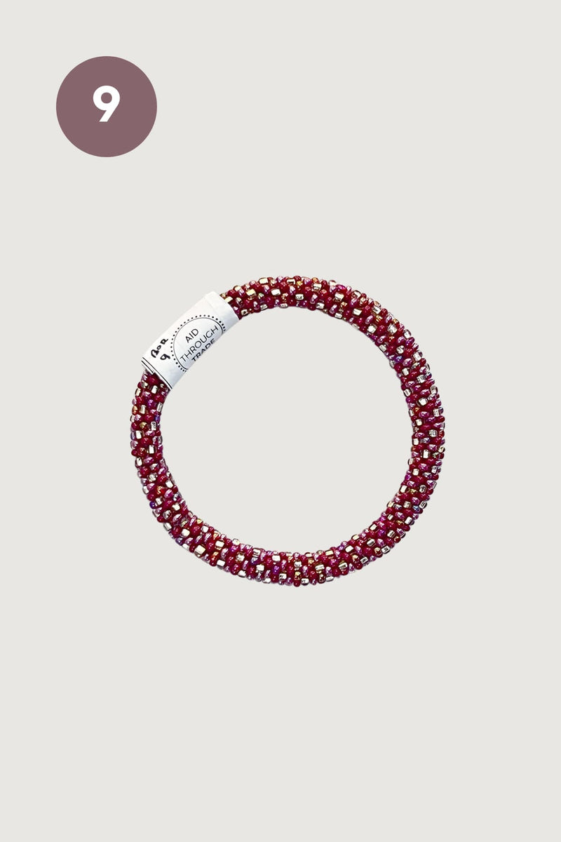 Aid Through Trade Bordeaux Collection Roll-On® Bracelets