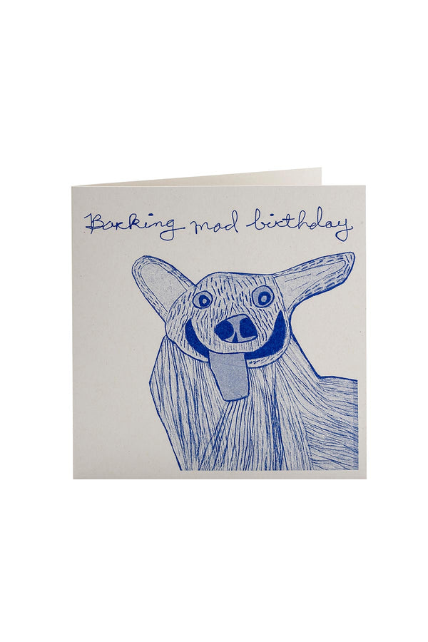 Arthouse Unlimited Barking Mad Birthday Card
