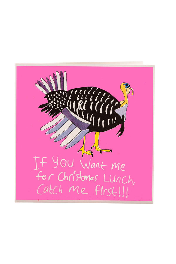 Arthouse Unlimited If You Want Me For Christmas Lunch Card