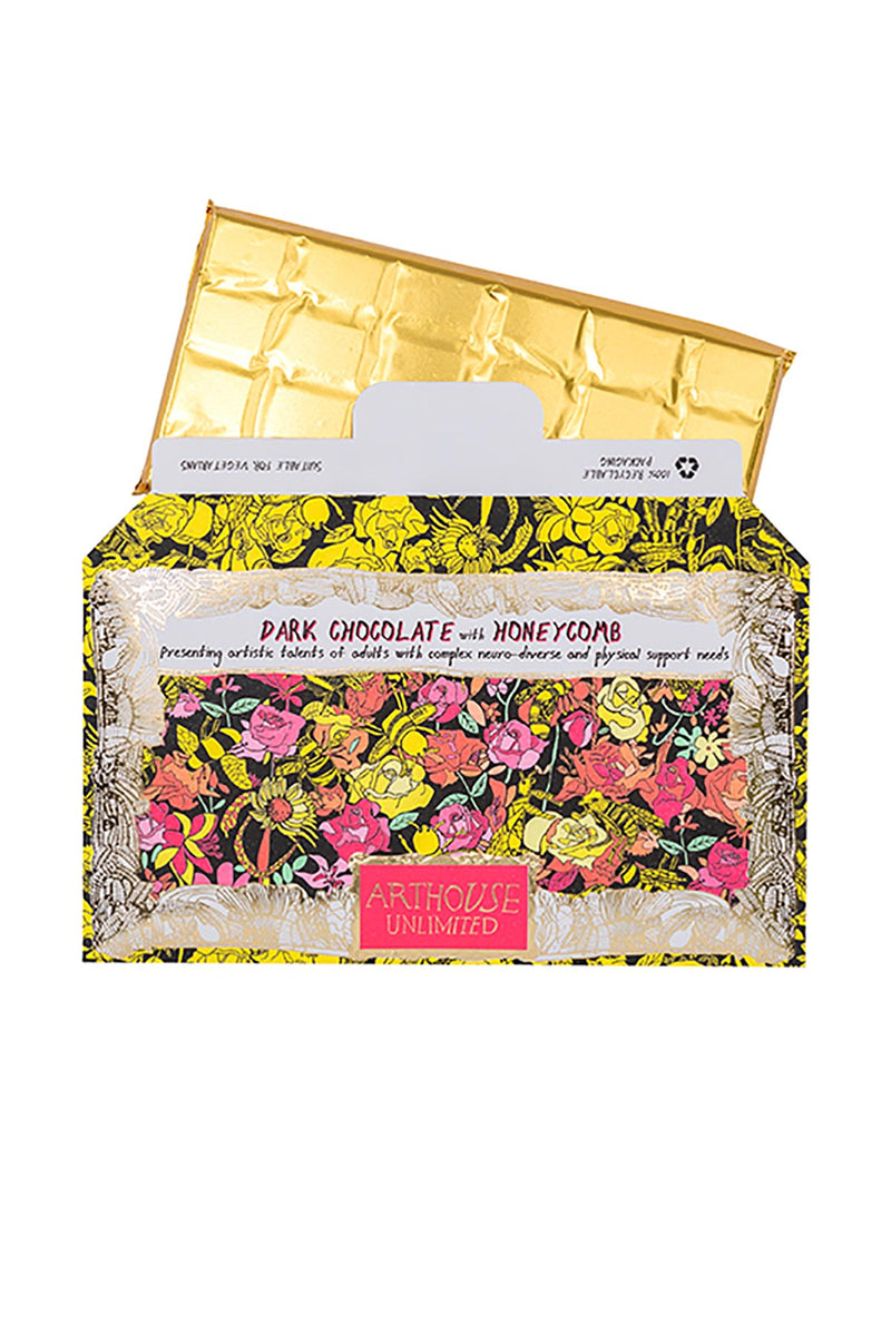 Arthouse Unlimited Bee Free Dark Chocolate with Honeycomb