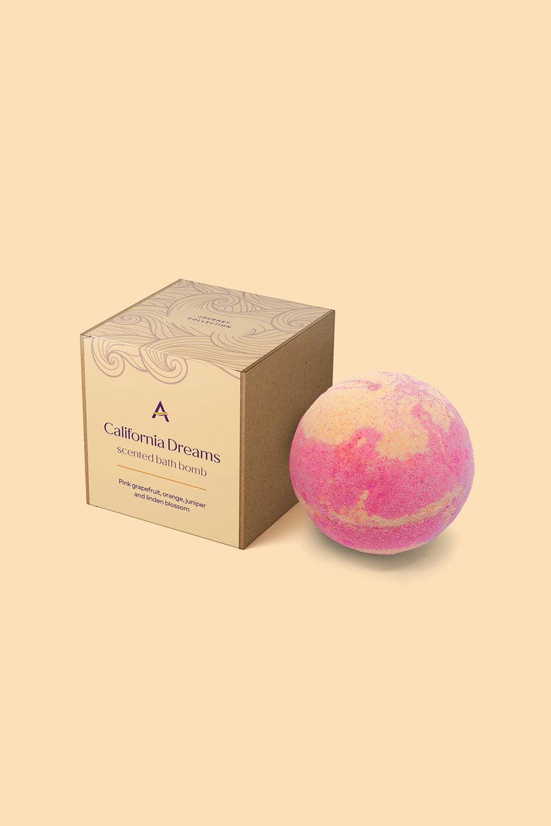 Ascent California Dreams Orange & Grapefruit Bath Bomb