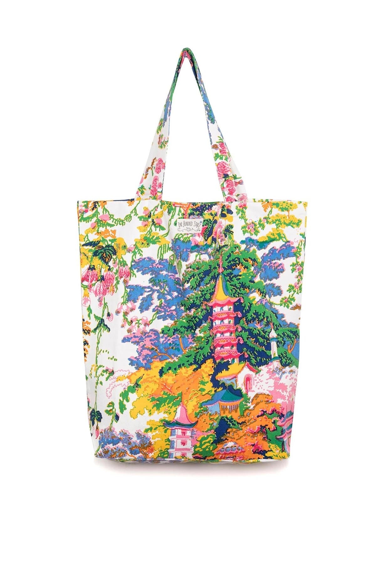 One Hundred Stars China Tree Summer Canvas Bag