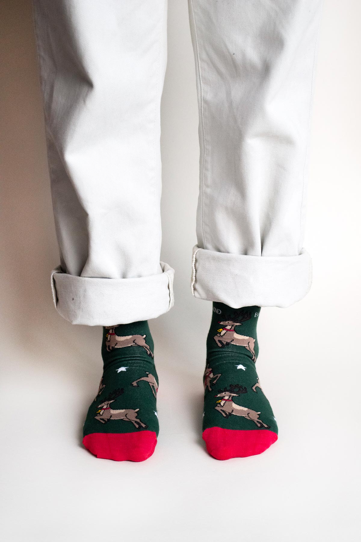 Bare Kind Christmas Save The Reindeer Bamboo Socks