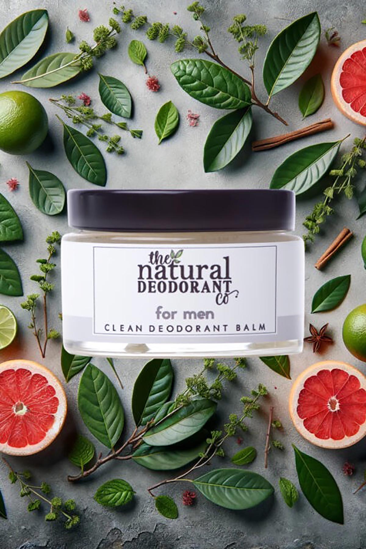 The Natural Deodorant Co. Clean Deodorant Balm For Men