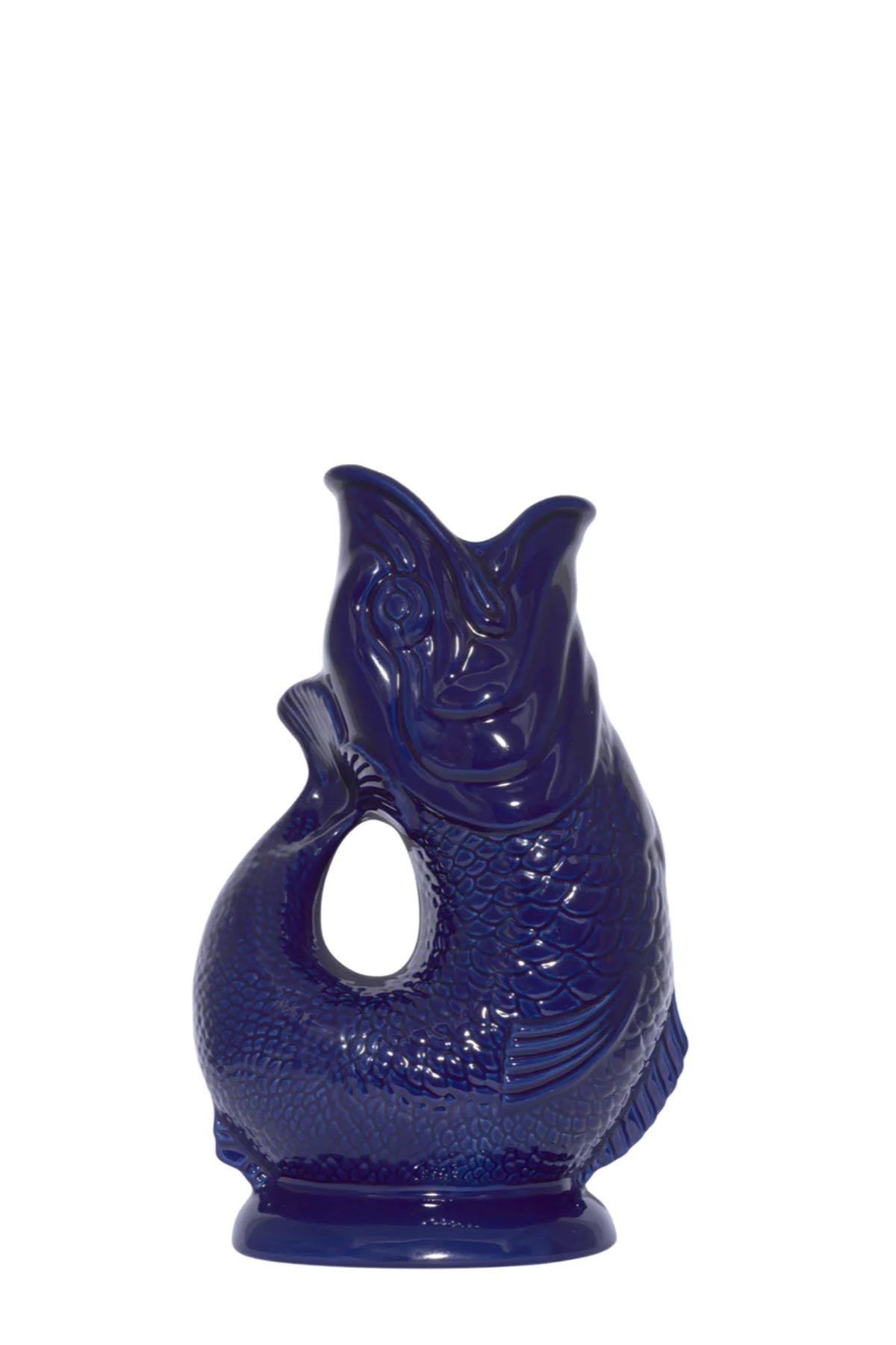 The Original Gluggle Jug Factory Cobalt Blue Original Gluggle Jug Pitcher | Vase