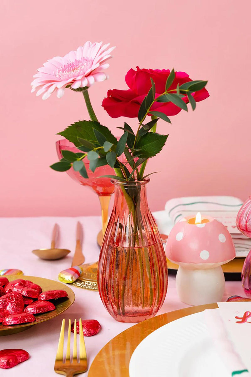 Talking Tables Colourful Glass Flower Bud Vases