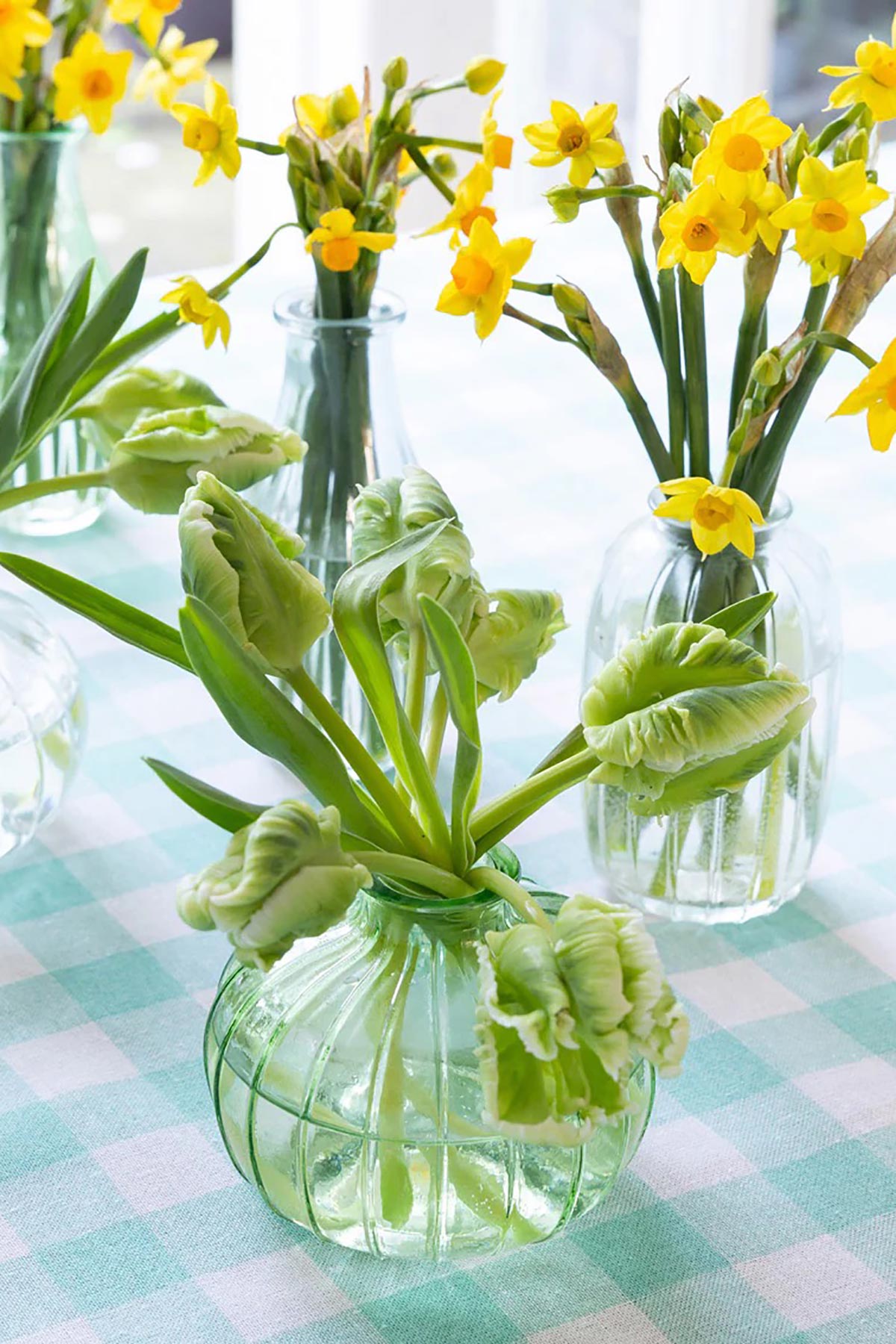 Talking Tables Colourful Glass Round Flower Bud Vases