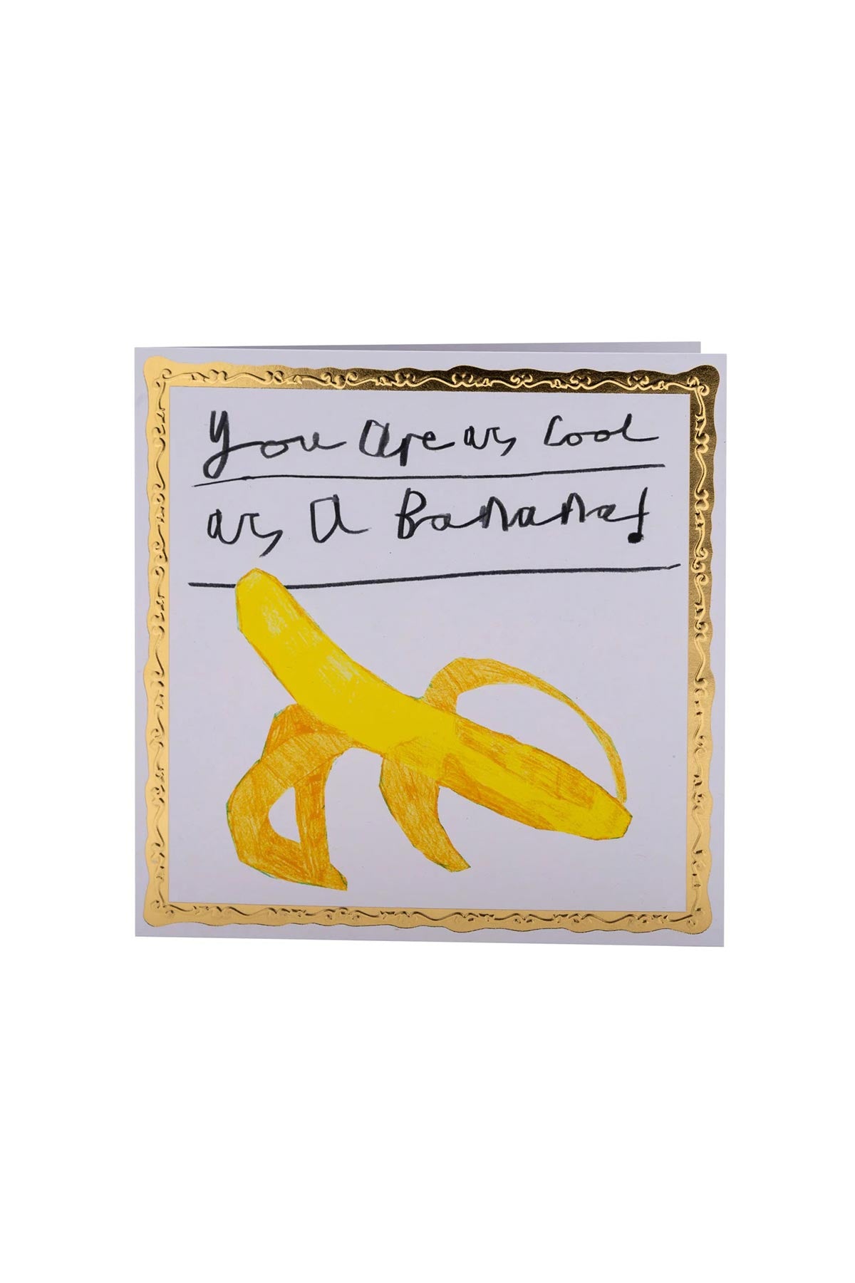 Arthouse Unlimited Cool As A Banana Greetings Card