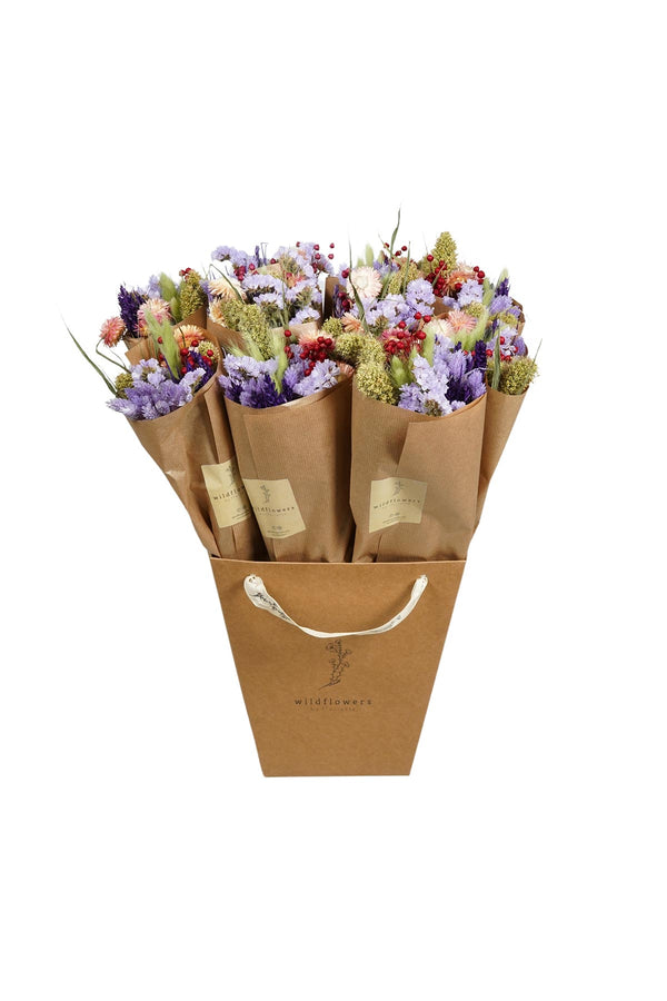 Wildflowers By Floriette Dried Flowers Market More In Purple Dusk