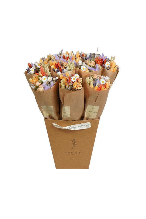 Wildflowers By Floriette Dried Flowers Market More In Lavender Peach