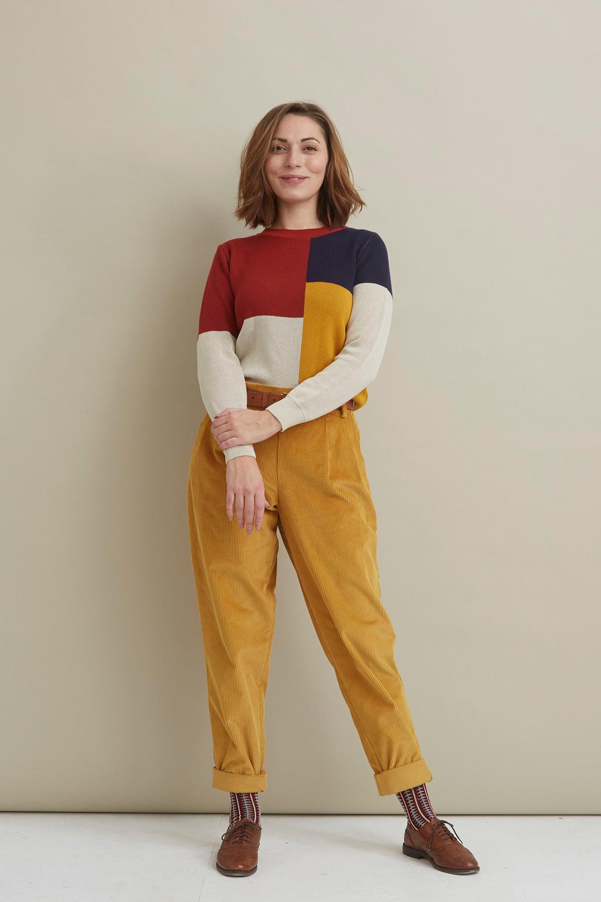 Palava Esther Red Bauhaus Jumper