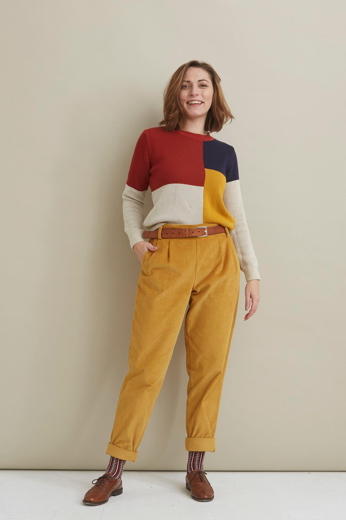 Palava Esther Red Bauhaus Jumper