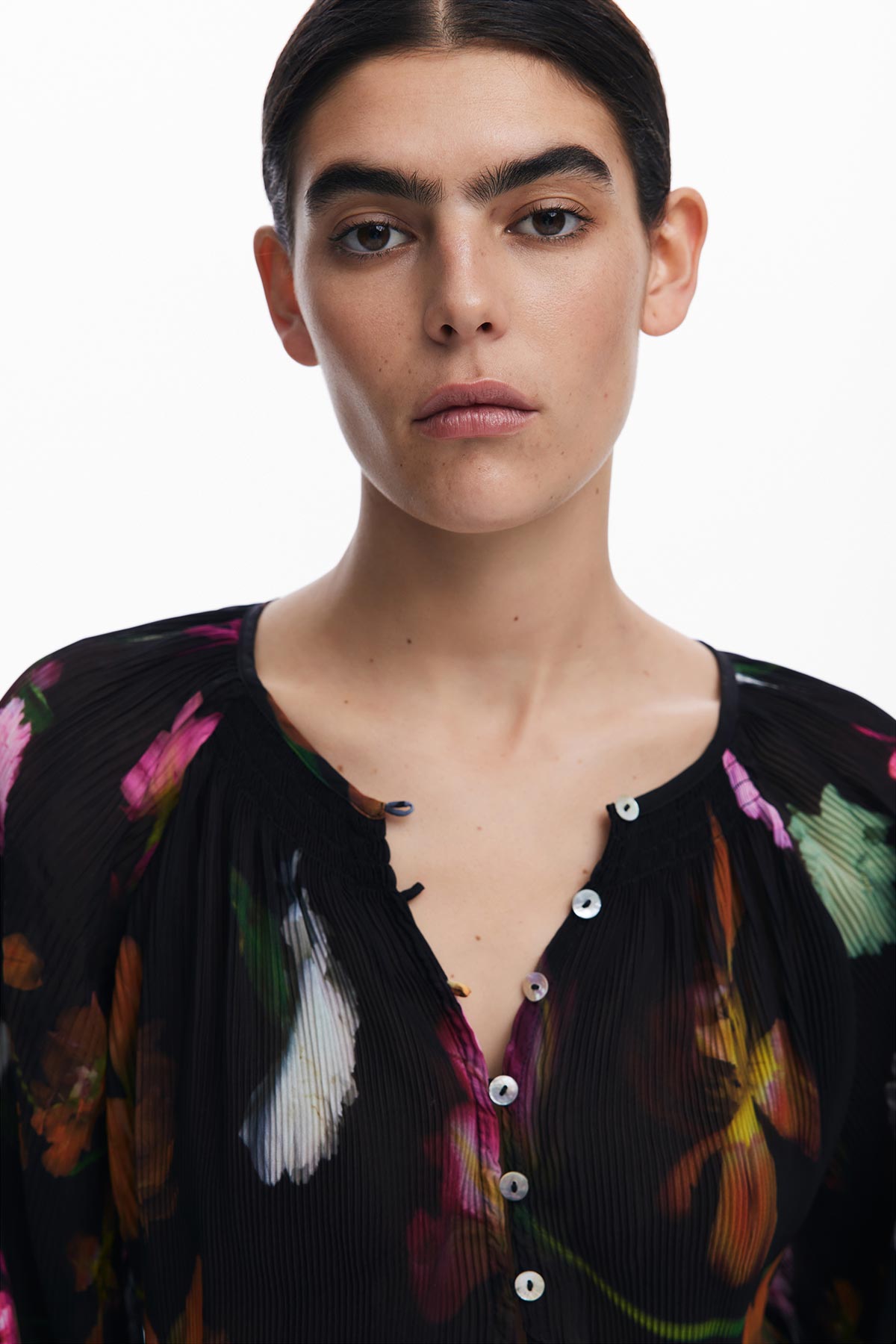 Desigual Floral Blouse