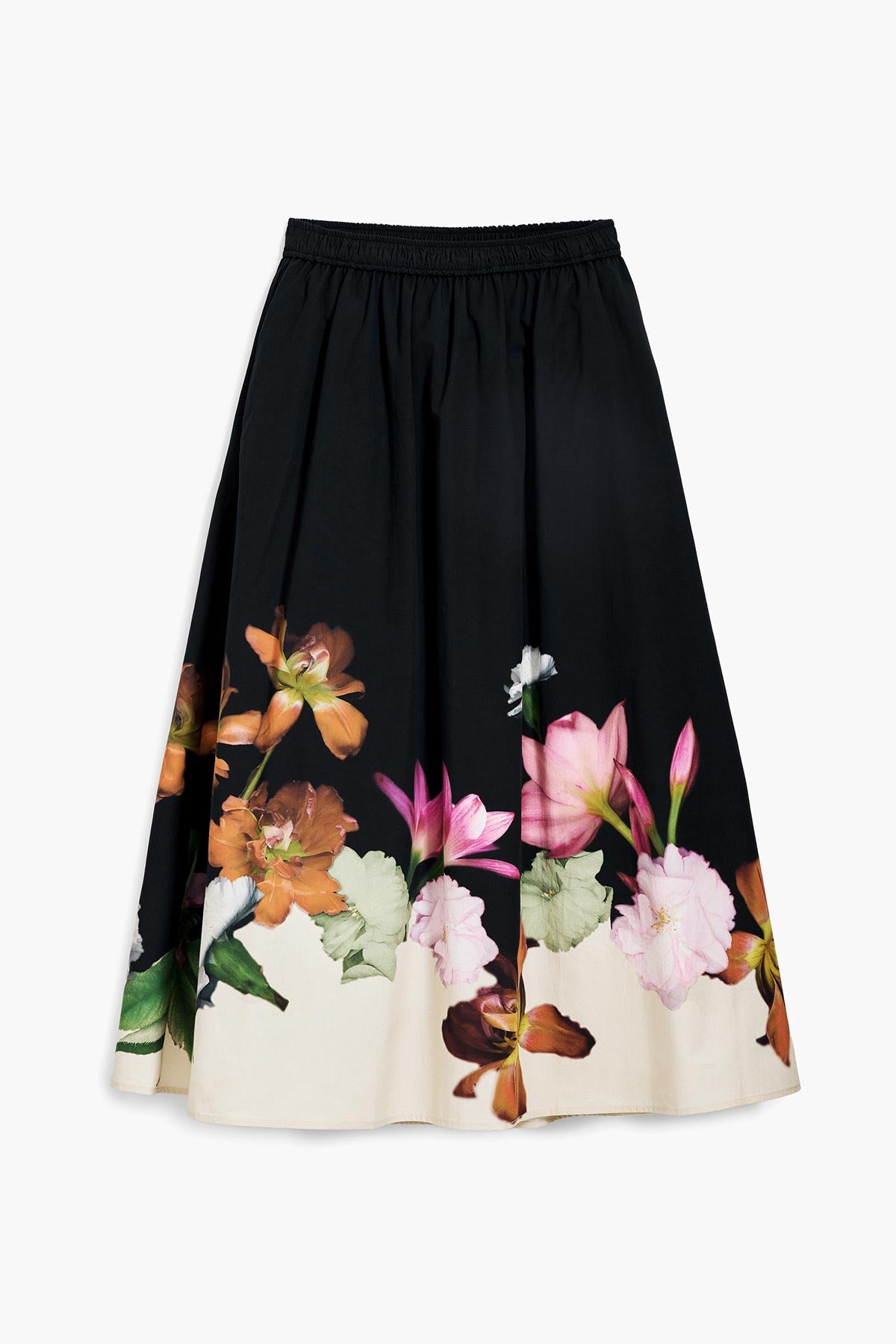 Desigual Floral Midi Skirt