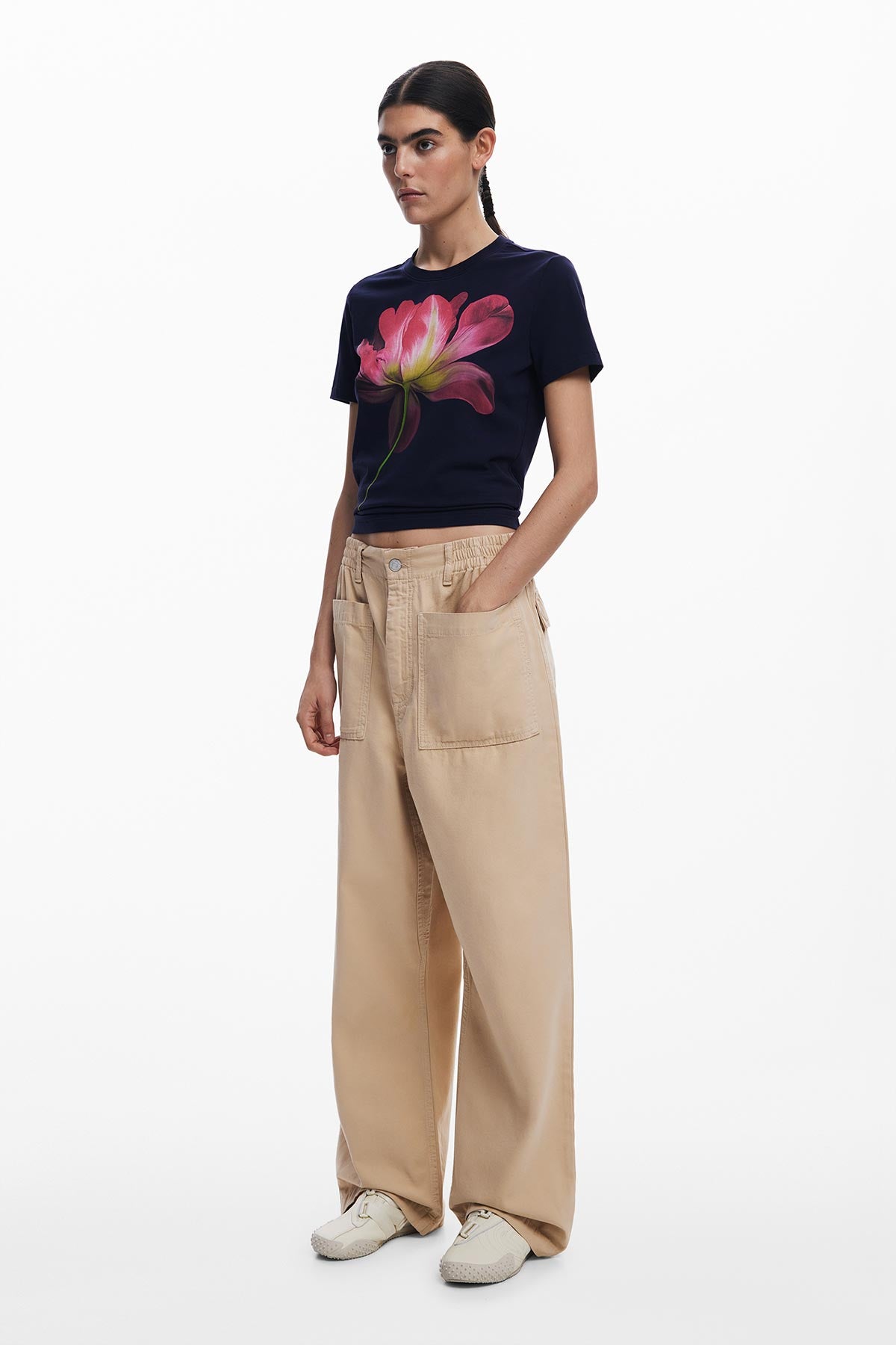 Desigual Floral T-Shirt